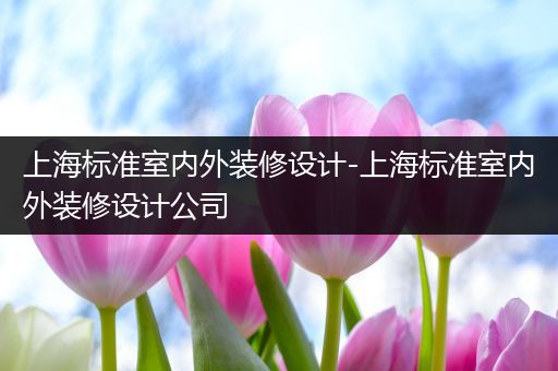 上海标准室内外装修设计-上海标准室内外装修设计公司