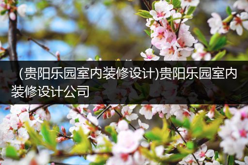 （贵阳乐园室内装修设计)贵阳乐园室内装修设计公司