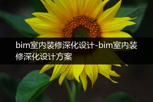 bim室内装修深化设计-bim室内装修深化设计方案