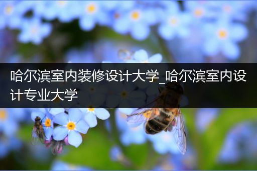 哈尔滨室内装修设计大学_哈尔滨室内设计专业大学