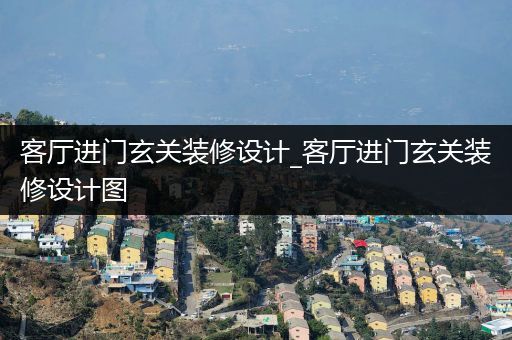 客厅进门玄关装修设计_客厅进门玄关装修设计图