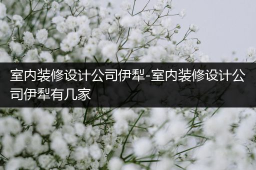室内装修设计公司伊犁-室内装修设计公司伊犁有几家