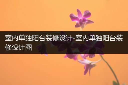 室内单独阳台装修设计-室内单独阳台装修设计图