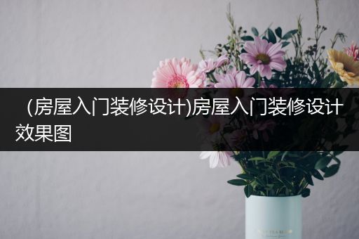 （房屋入门装修设计)房屋入门装修设计效果图